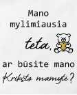 ar būsite krikšto mamytė